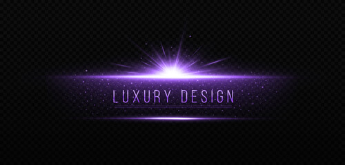 Wall Mural - abstract shine banners with twinkle star. luxury element with sparkles particles. luminous design fo