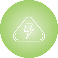 Poster - Electrical Hazard Icon