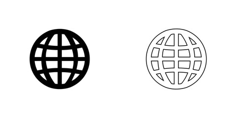 Network icon. Vector template for website interface.