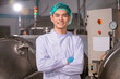 © Suriyo - Confident Asian man employee working in food Factory industry , Asia Worker work in food factory