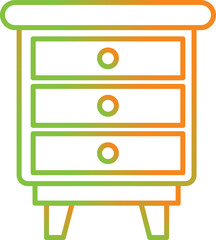 Poster - Chest Of Drawers Icon