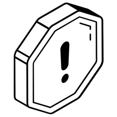Canvas Print - An isometric icon design of issue 