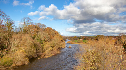 Wall Mural - Wye valley in the Autumn.