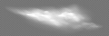 White Smoke Puff Isolated On Transparent Black Background.. Steam Explosion Special Effect. Effective Texture Of Steam, Fog, Cloud, Smoke.  Stock Royalty Free Vector Illustration. PNG