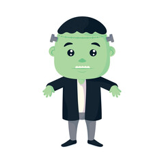 Sticker - halloween frankenstein costume