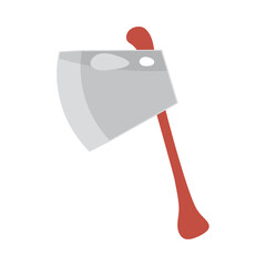 Poster - cartoon axe icon