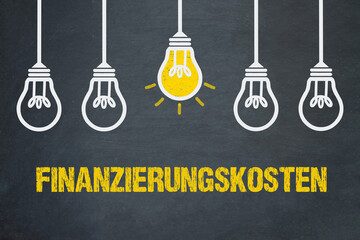 Poster - Finanzierungskosten