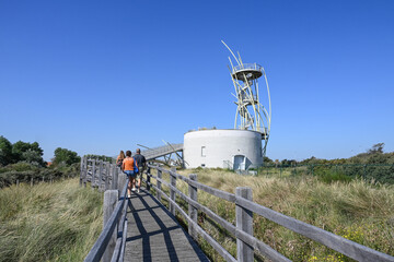 Sticker - warandetoren Belgique Flandre cote belge Middelkerke tourisme tour observation