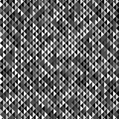 Canvas Print - abstract grayscale monochrome background. vector polygonal design