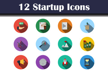 Sticker - Startup Icon Set