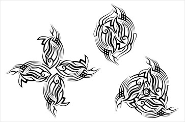 Wall Mural - Tribal Tattoo M_2208020