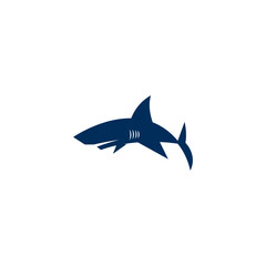 Wall Mural - Shark icon logo design illustration template