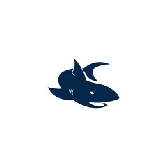 Wall Mural - Shark icon logo design illustration template