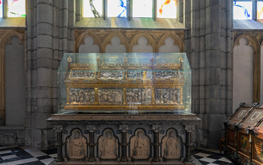 Canvas Print - Schrein in der St.-Pauls-Kathedrale Lüttich