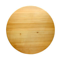 Wall Mural - Round kitchen board isolated on transparent background png file