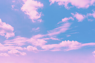 pink clouds, sky background