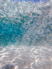 Wall Mural - Beautiful underwater view at the island