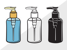 Hand Sanitizer Clipart SVG | Sanitizer Svg | Sanitizer Bottle Svg | Spray Bottle Cleaner Svg | Spray Bottle Svg | Disinfectant Spray Svg | Hand Sanitizer Clipart