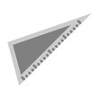 © MFarih - triangle ruler flat vector