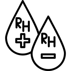 Sticker - RH Factor Icon