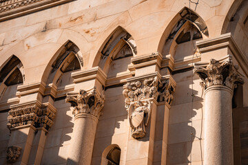 Roman Columns & Arches, Split Croatia