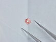 Pink Diamond in Gemstone Parcel with Tweezers