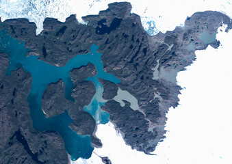 glacier in greenland
