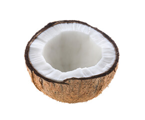 Wall Mural - Coconut isolated on transparent png