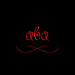ABA logo,A B A design,ABA letter monogram logo design vector,unique flower logo,luxury flower logo,ABA floral letter logo design,ABA initial letter flower logo template premium art vector,flower logo