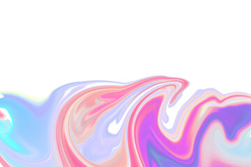 Wall Mural - colored graphic elements. dynamic lines. gradient banners with flowing liquid forms. template for th