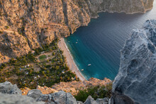 Fethiye Butterfly Valley High Angle View, Turkey