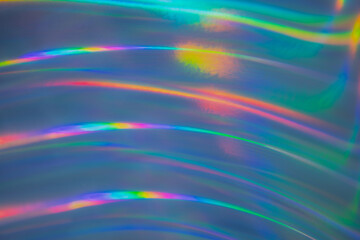 prismatic chromatic holographic aesthetic neon lights blur texture background