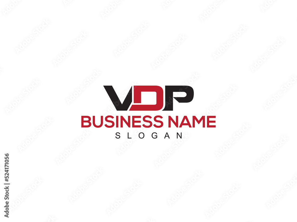 Vdp Sign Creative VDP Logo Icon, Monogram vdp Letter Logo Design And Unique ...