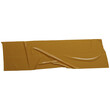 crumpled plastic tape collections in brown