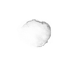 Wall Mural - wet on wet watercolor for brush stamp collection set. abstract round watercolor stamp concept for br
