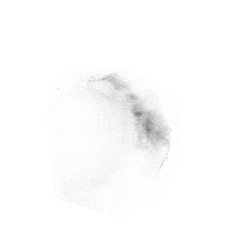 Wall Mural - wet on wet watercolor for brush stamp collection set. abstract round watercolor stamp concept for br