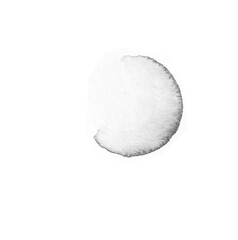Wall Mural - wet on wet watercolor for brush stamp collection set. abstract round watercolor stamp concept for br