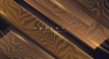 Wall Mural - luxury background with abstract pattern. abstract luxury vector background with gold and black color