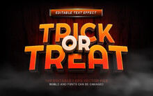 Trick Or Treat Text Effect