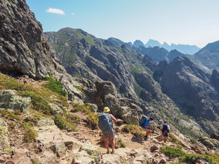 Korsika - Wanderer auf dem GR20