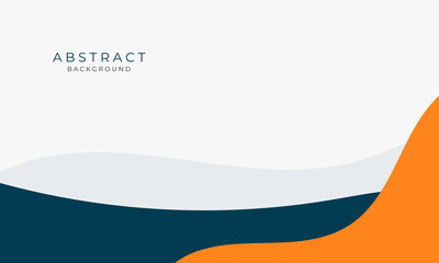 Wall Mural - Simple curve background for business. Applicable for Presentation, Covers, Placards, Posters and Banner