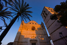 Church Of Sant Joan.It Was Built Between 1570 And 1611, Muro, Mallorca, Balearic Islands, Spain