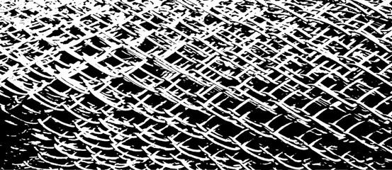 Rough black and white texture vector. Distressed overlay texture. Grunge background. Abstract textured effect. Vector Illustration. Black isolated on white background. EPS10
