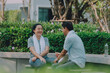 © Suriyo - Older Asian couple happy Retirement life insurance