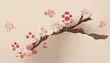 イラスト 桜 フレーム 和紙 日本 