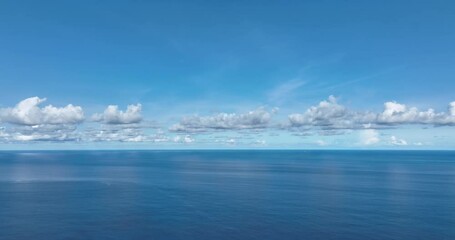 Wall Mural - Clear blue sky and the sea