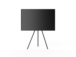 Wall Mural - LCD touch screen display interactive kiosk digital signage HD screen, 3d render illustration.