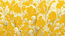 Yellow Wallpaper Pattern Background Wallpaper 