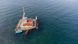 © Esin Deniz - Aerial Drone View of Maiden's Tower in Uskudar Istanbul - Kiz Kulesi, Turkey