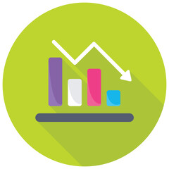 Wall Mural - Loss Graph 